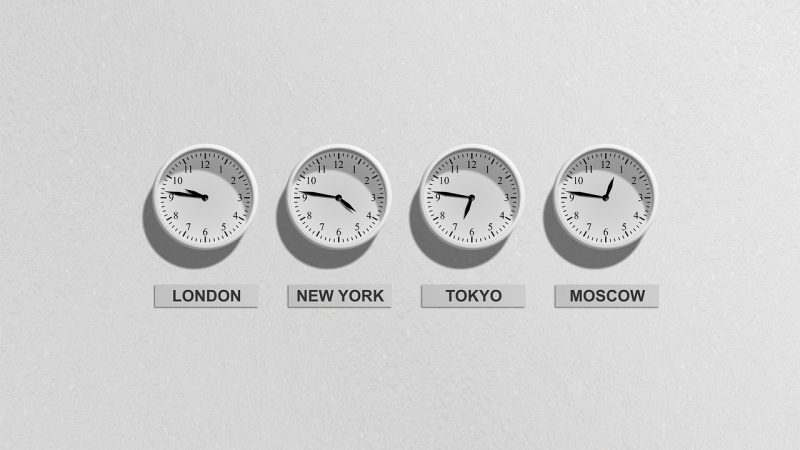 【海外基礎知識】PST timeとは？知っておきたい時間の表記の仕方と時差