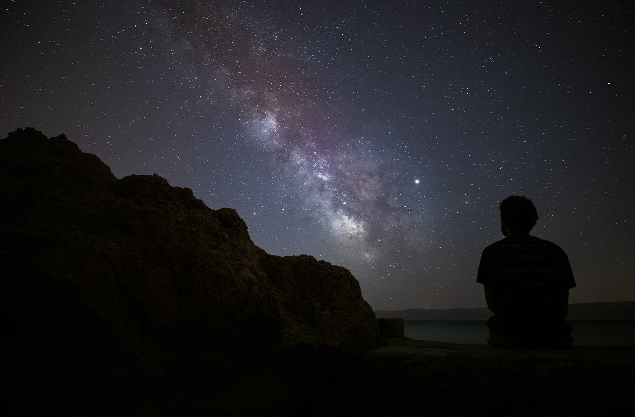 「夜の海」の英語