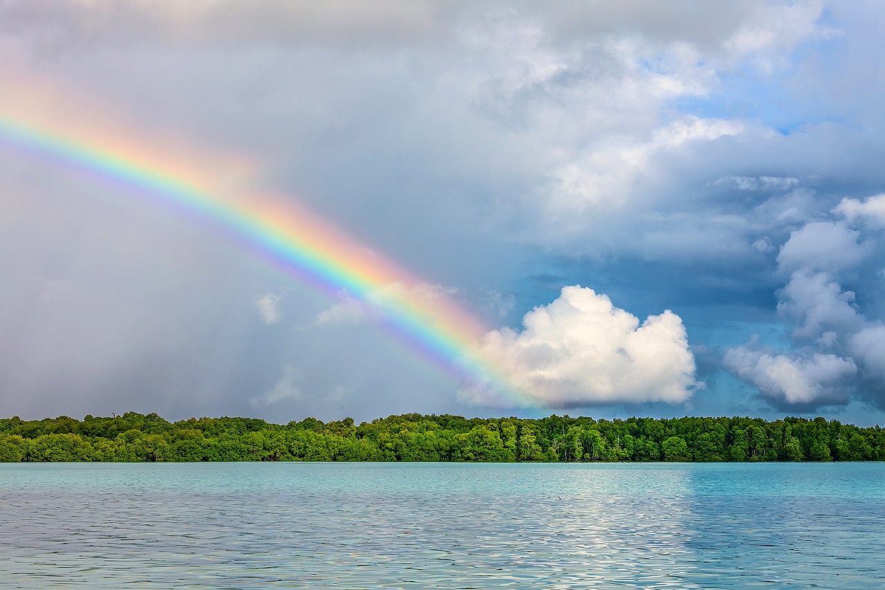 「虹」の英語を幅広く知ろう。虹がかかる・虹が消える・虹の7色の表現、そしてrainbowとLGBTQ+も