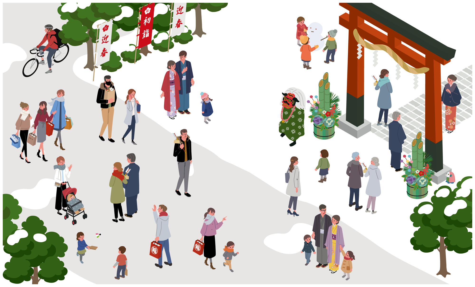 「新年の抱負」の英語は何？「初詣」「お年玉」「お節」などお正月ワード