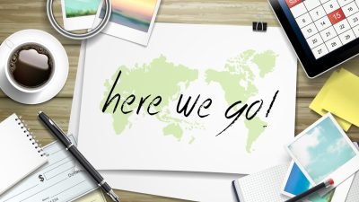 “Here we go”はどういう意味？出発や探し物を見つけた際などさらっと日常使いをしよう