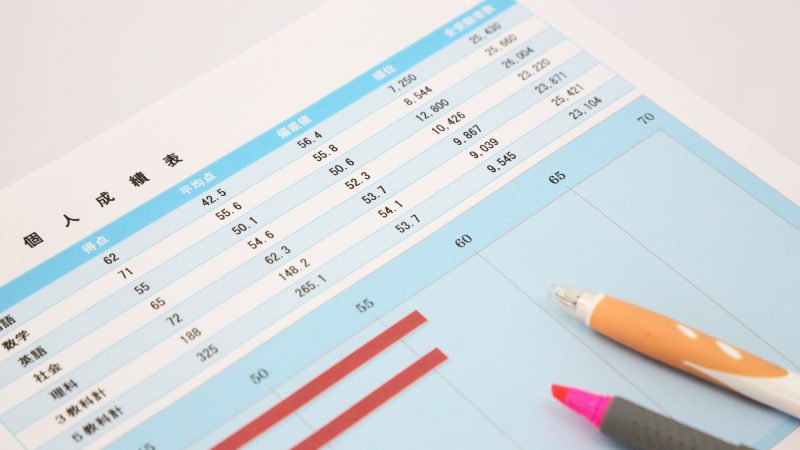 「成績」は英語で何という？使用例や「点数」「成績表」の表現も紹介！