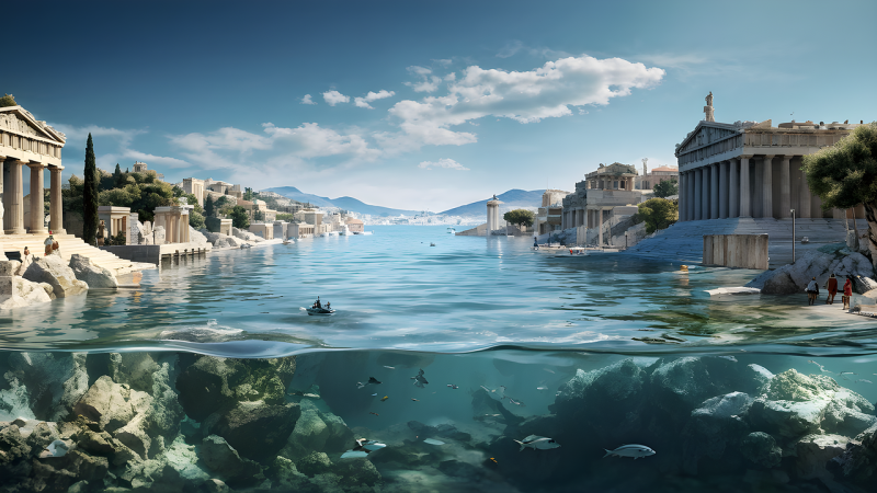 子どもと一緒に英語で考える世界の環境問題「海面上昇」