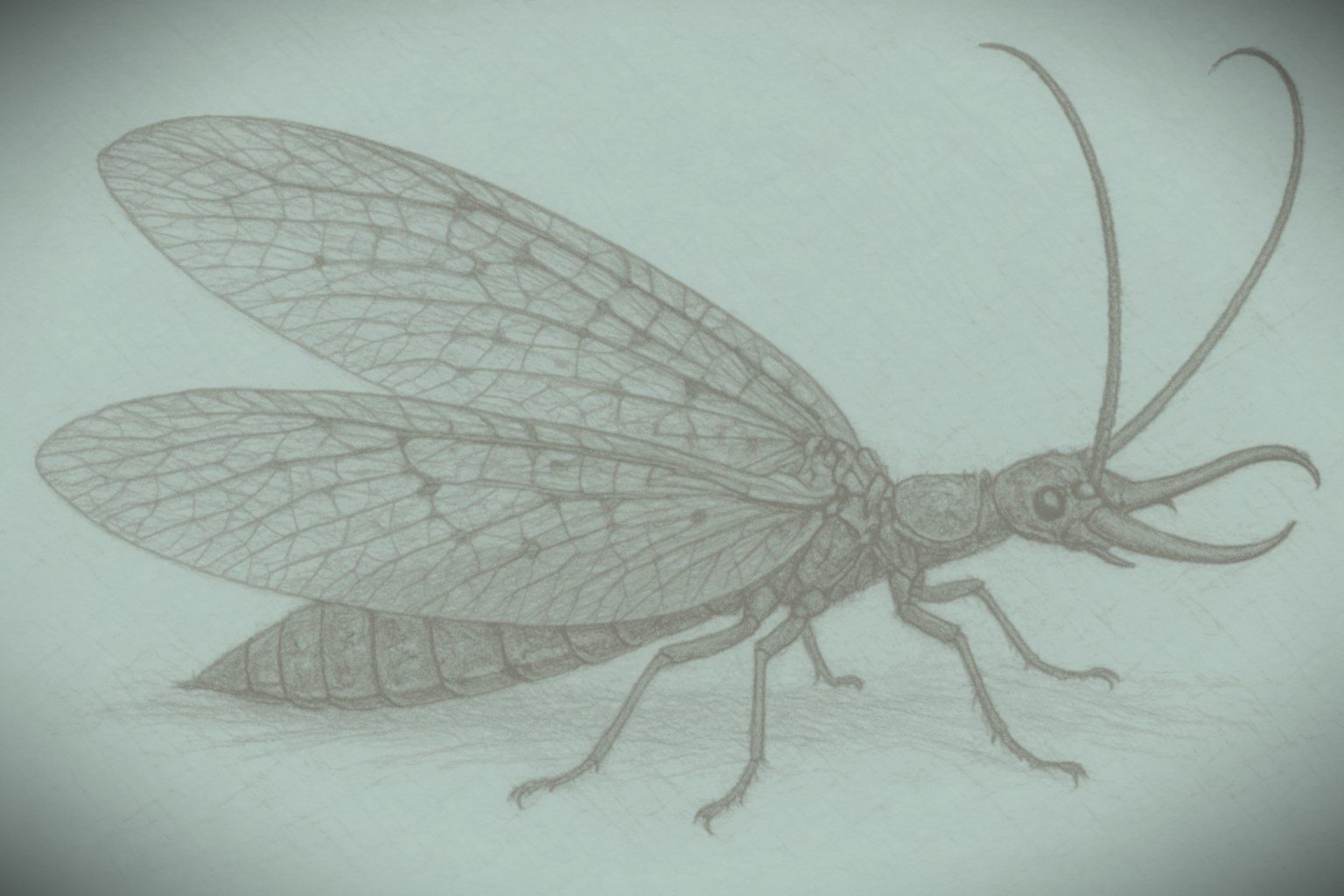 節足動物【オオキバヘビトンボ】を英語で紹介！迫力ある見た目を持つ