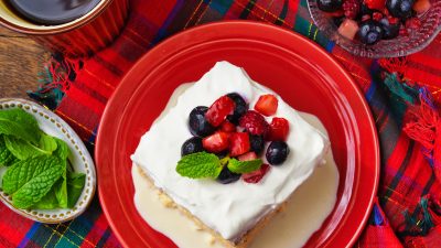 メキシコを代表するふわふわスイーツ「トレスレチェスケーキ」を紹介！