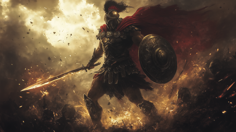 【アレス神話】ギリシャ神話、戦いの神の正体と戦いのエピソードを英語で解説