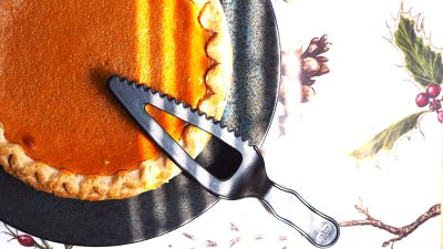 「パンプキンパイ」はアメリカの伝統的なデザート。感謝祭やハロウィンのスパイシーなスイーツ