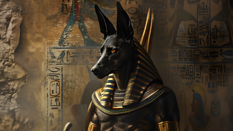 エジプト神話の冥界の神【アヌビス（Anubis）】役割やエピソードを英語で解説