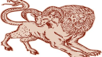 古代ギリシャ神話に登場する恐るべき怪物「キメラ」