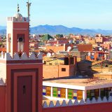 モロッコの世界遺産【マラケシ旧市街】の英語。イスラム文化とアフリカ文化が融合した世界一の迷宮都市