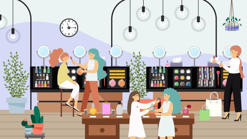 【美容部員向け】メイクアップデモで使える英会話フレーズ集