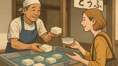 豆腐屋店員｜豆腐の種類から食べ方の説明まで！お役立ち英単語とロールプレイング