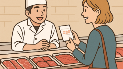 精肉店店員｜部位の説明から調理法の案内まで！お役立ち英単語とロールプレイング