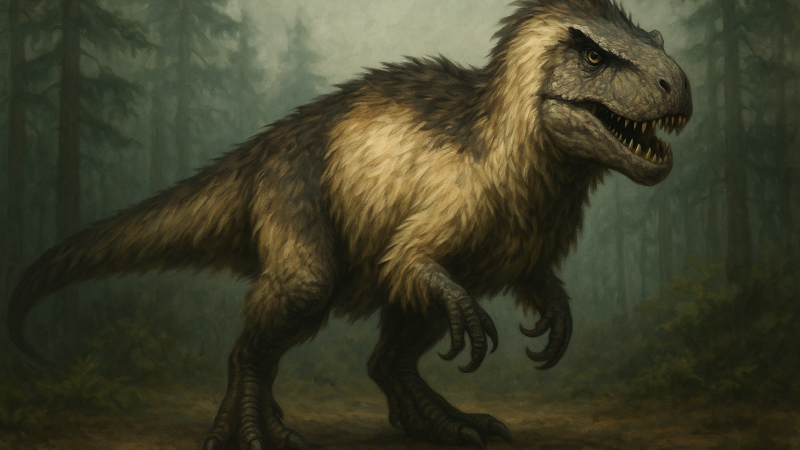 ユウティラヌスとは？英語で恐竜の特徴を説明してみよう！