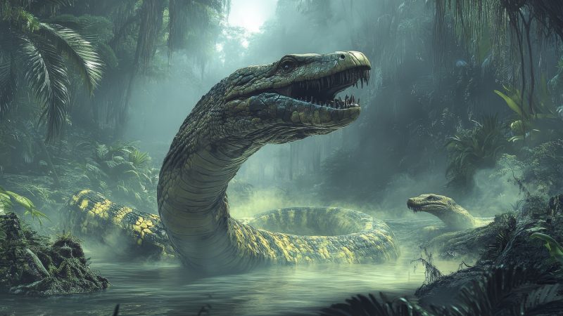 ティタノボアってどんな動物？絶滅動物の特徴を英語で説明しよう！