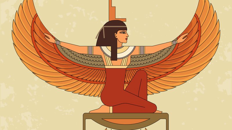 神話の神【イシス】を英語で紹介。エジプト神話の主役級女神、母性と正義の象徴であるビッグママとは？
