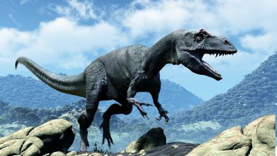 アロサウルスとは？恐竜の特徴を英語で説明しよう！