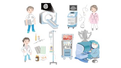 日本の医療スタッフ≪臨床検査技師や診療放射線技師や理学療法士などの医療従事者≫を英語で説明