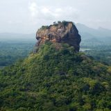 スリランカの中央部に位置する世界遺産「古代都市シギリヤ（Sigiriya）」