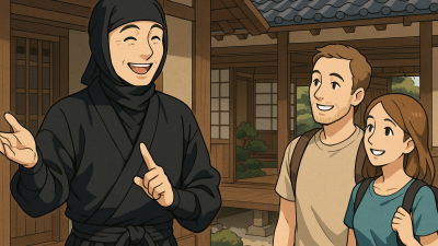 忍者体験スタッフの仕事を英語で説明！業務内容・接客スタイルを英文で紹介