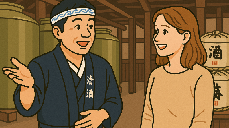 酒造スタッフの仕事を英語で説明！業務内容・接客スタイルを英文で紹介