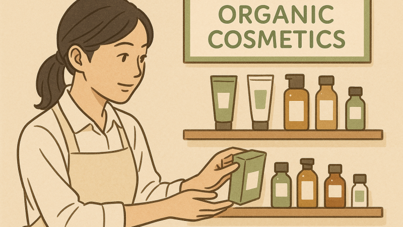 日本のオーガニックコスメを英語で説明！販売員が知っておきたい英単語とロールプレイング集
