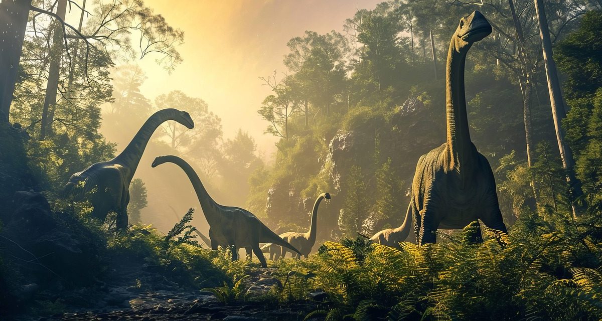 ブラキオサウルスとは？巨大な草食恐竜の生態・大きさと英語表現！