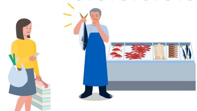日本の魚屋店員の仕事を英語で説明！業務内容・接客スタイル・文化の特徴を英文で紹介
