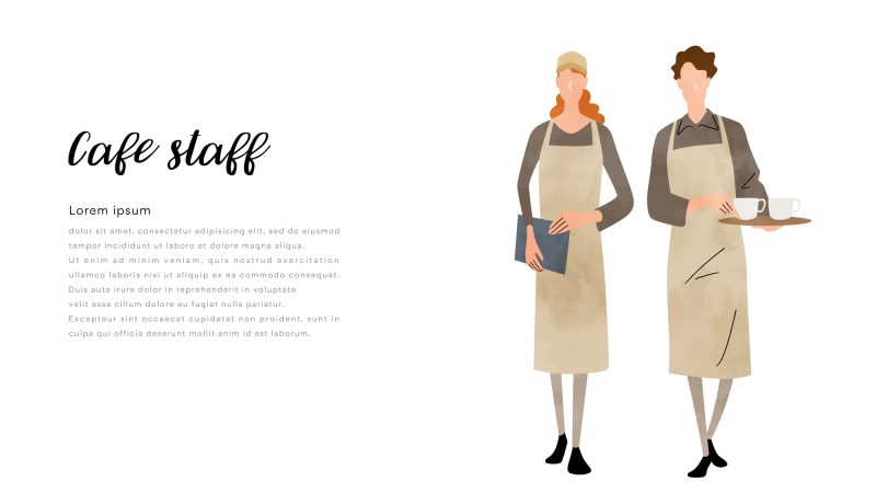 オーガニックカフェ／ビーガンカフェ店員に！お役立ち英単語とロールプレイング