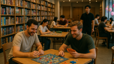 ボードゲームカフェ店員の仕事を英語で説明！業務内容や日本のボードゲームカフェ文化をわかりやすく紹介