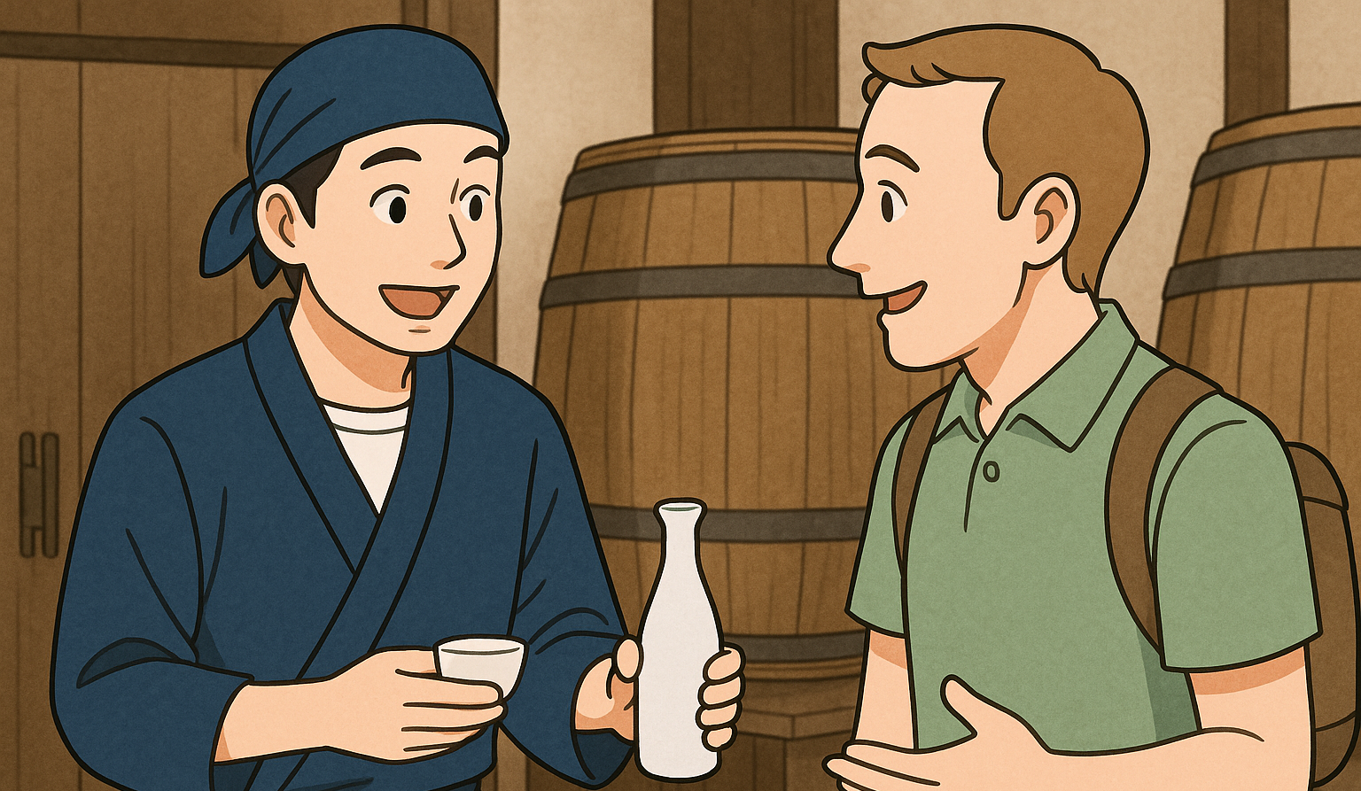 日本の酒造での接客スタイルの特徴