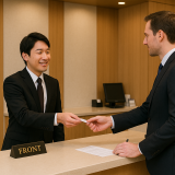 日本のビジネスホテルスタッフ｜お役立ち英単語と英語ロールプレイで即戦力アップ！