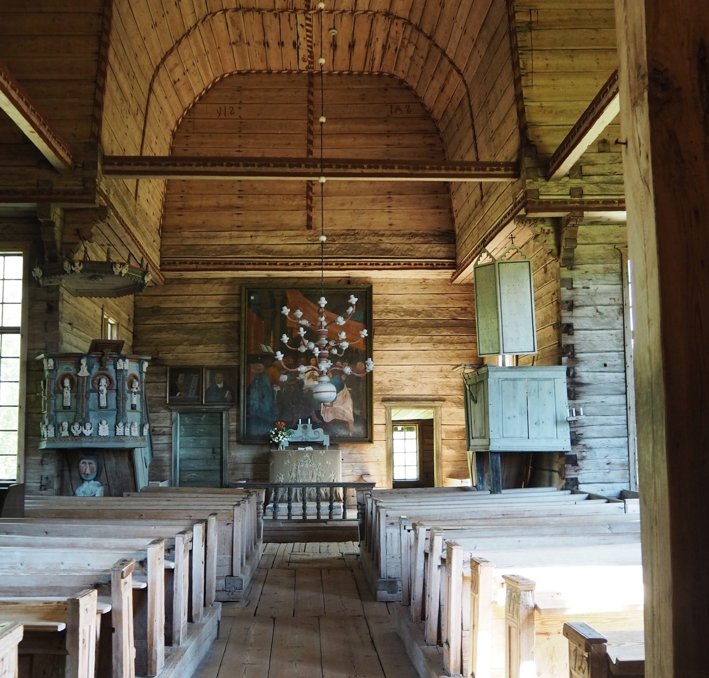 ペタヤヴェシの古い教会の見どころ