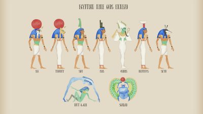 エジプト神話に登場する「セト」とは？嵐と混沌の神を英語で学ぼう