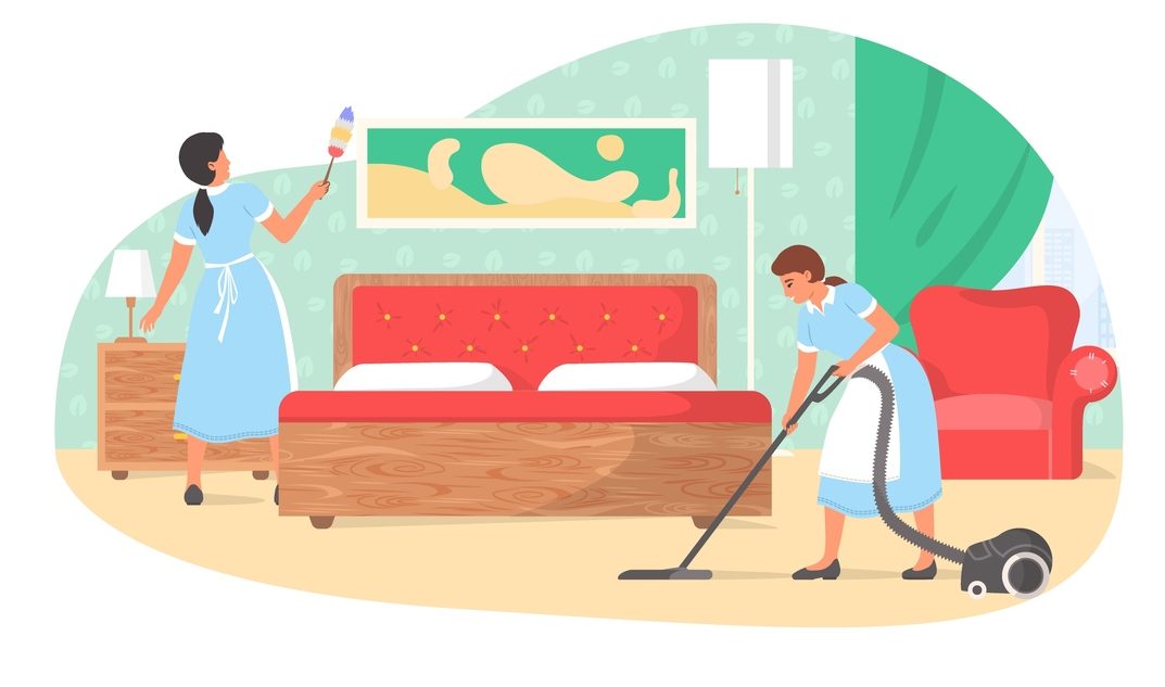 客室係・清掃スタッフの業務を英語で説明｜快適な空間を裏から支えるプロフェッショナル