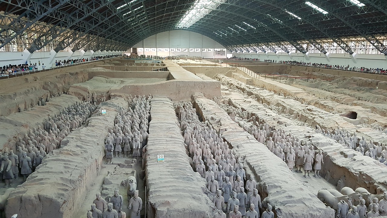 中国の世界遺産「秦の始皇帝陵及び兵馬俑坑」とは？地中に眠る中国の