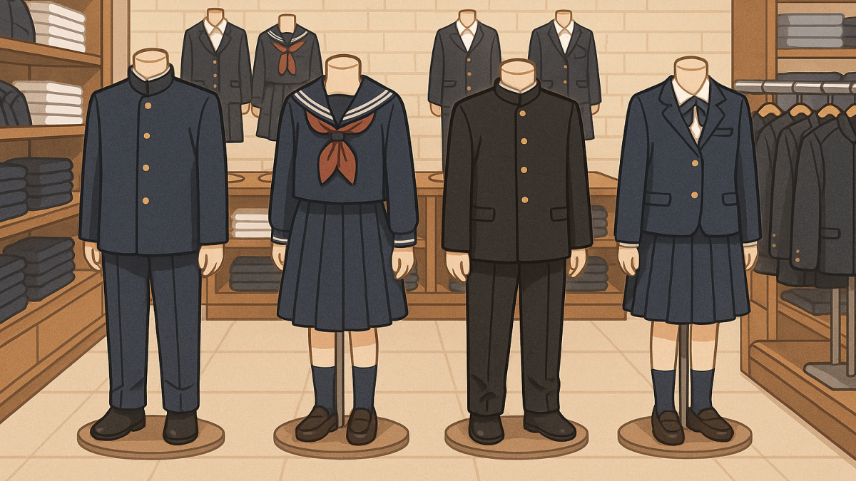 制服・ユニフォーム売り場店員の仕事を英語で説明！業務内容や日本の制服の特徴をわかりやすく紹介