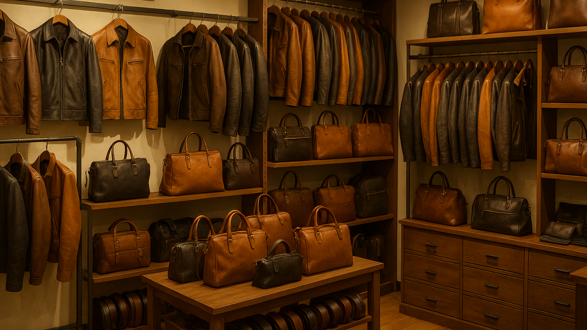 レザーウェア売り場店員｜エイジング説明から手入れ提案まで！お役立ち英単語とロールプレイング