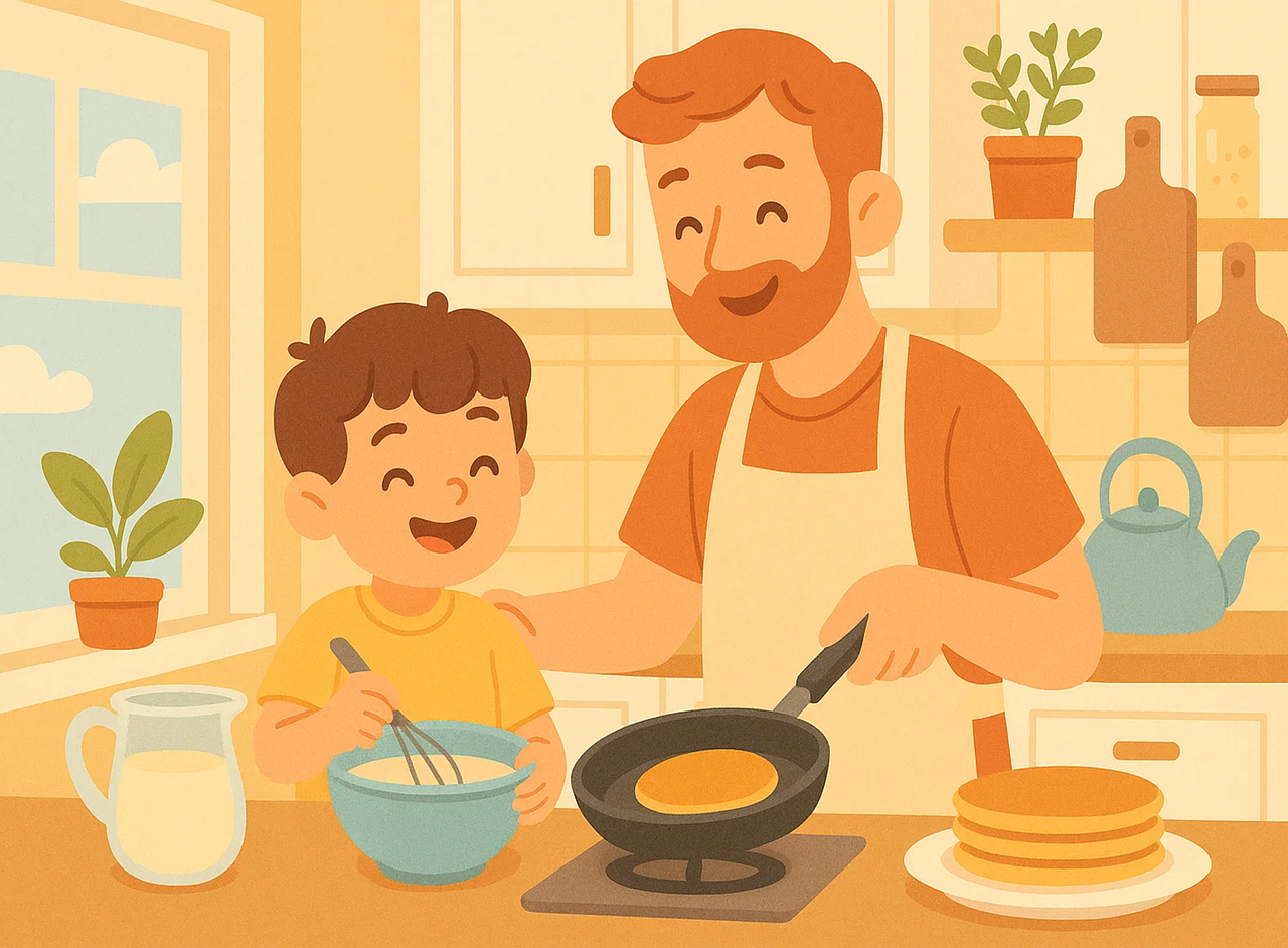 パパが英語遊びに参加するメリット