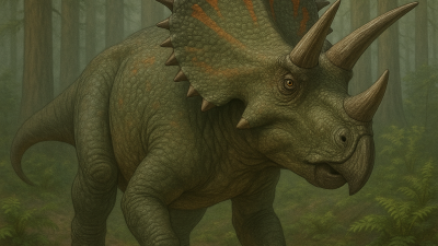 ペンタケラトプスとは？五本角の恐竜の特徴・大きさと英語表現を紹介