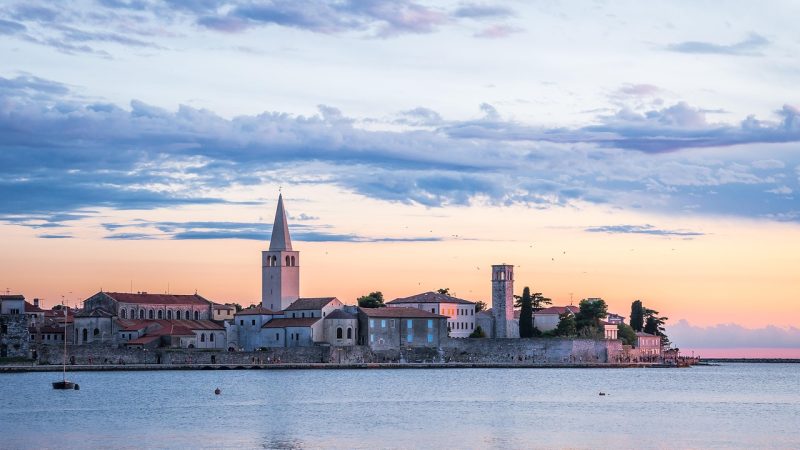 クロアチアの世界遺産「ポレッチ歴史地区のエウフラシウス聖堂建築群」を英語で紹介