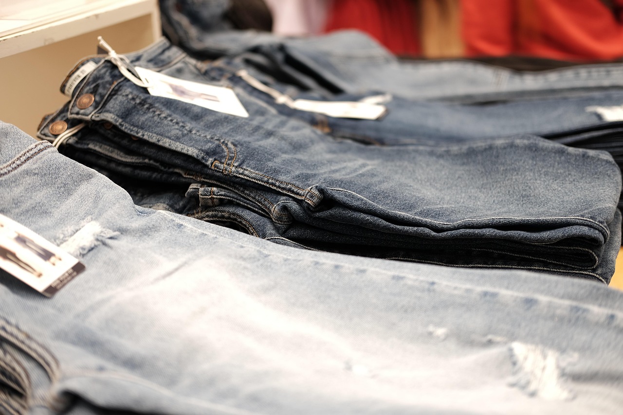 デニム売り場