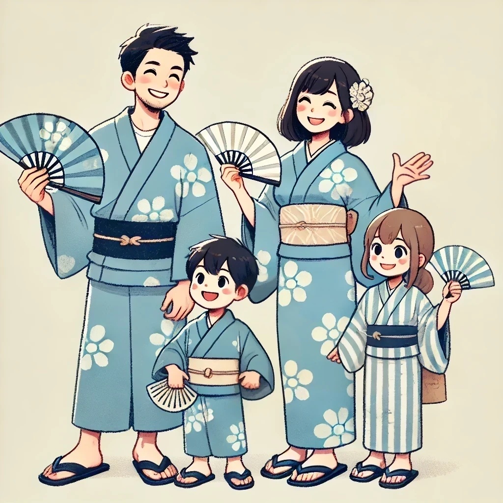 浴衣売り場で役立つ英単語