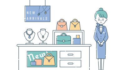 バッグ売り場店員｜素材や収納力の説明からコーデ提案まで！お役立ち英単語とロールプレイング