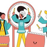 和太鼓体験スタッフ｜演奏方法から掛け声案内まで！お役立ち英単語とロールプレイング