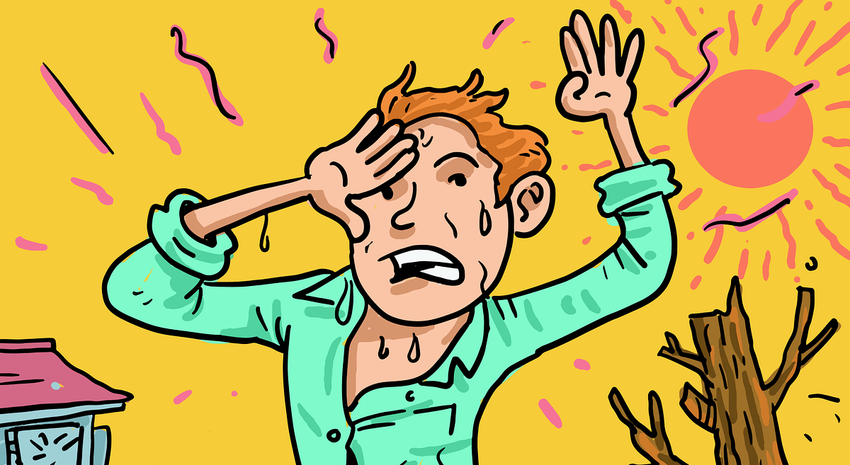 オノマトペ【ジリジリ】の英語”stinging sunburn”を紹介