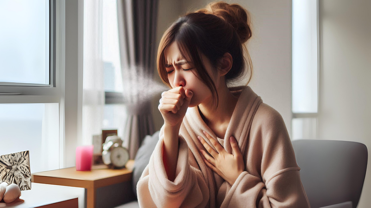 オノマトペ【ゲホゲホ】の英語とは？”Cough cough”の使い方を例文で紹介