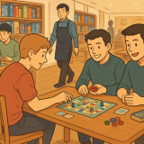 ボードゲームカフェ店員｜ルール説明から飲食案内まで！お役立ち英単語とロールプレイング