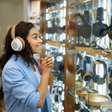 オーディオ機器売り場店員｜音楽を楽しむ機材を紹介！お役立ち英単語とロールプレイング