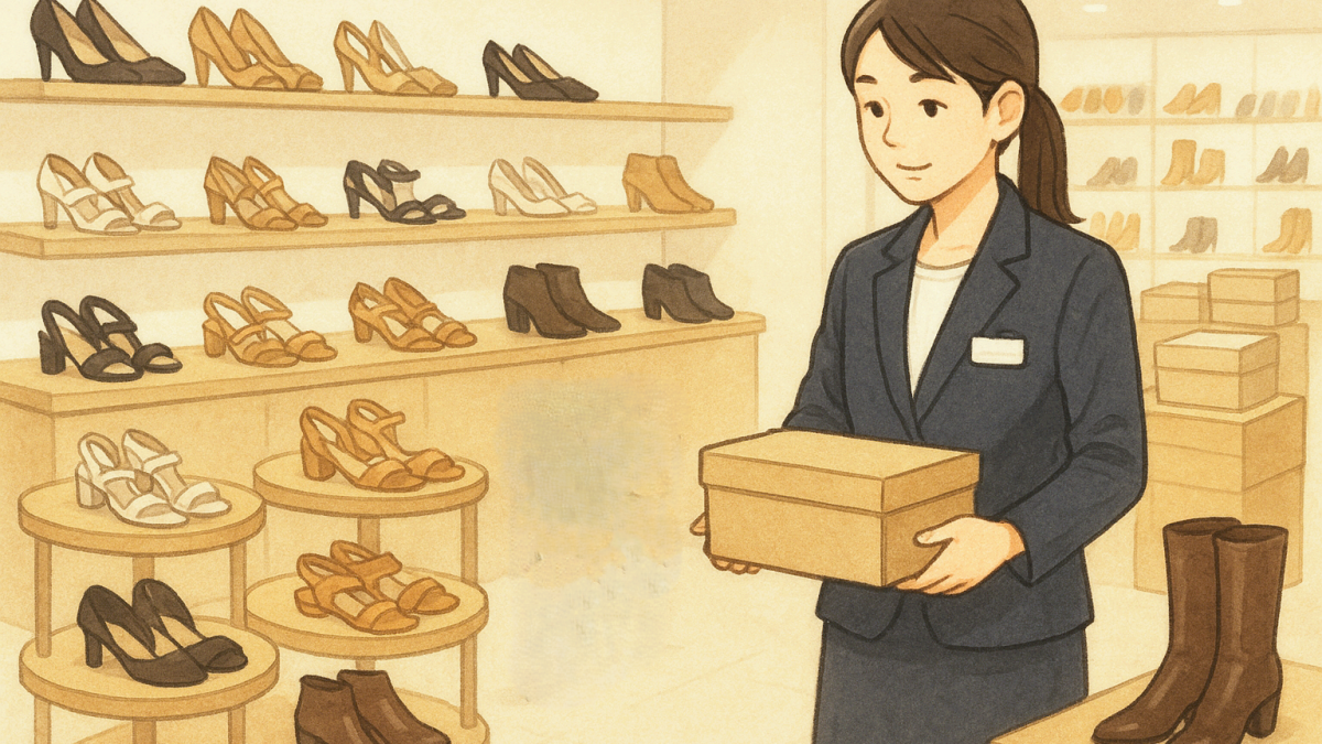 婦人靴売り場店員の仕事を英語で説明！業務内容や日本の靴文化をわかりやすく紹介